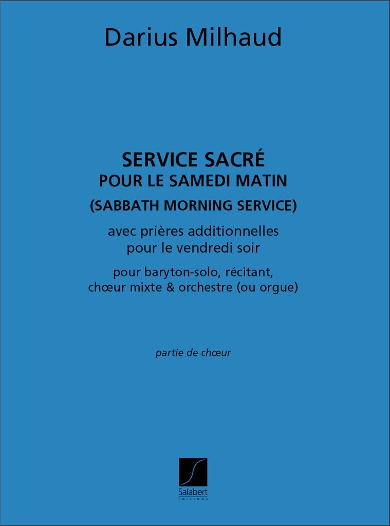 Service Sacré Pour Le Samedi Matin